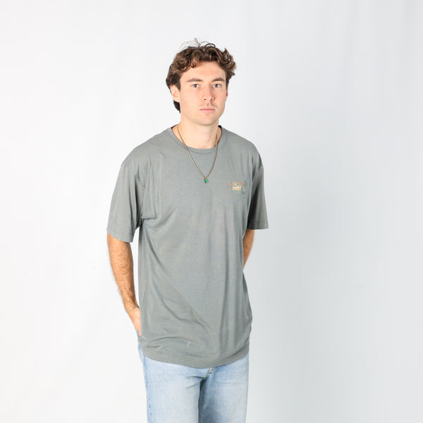Dark Green 90s Newport Blue T-Shirt (XL)